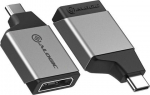 ALOGIC ULTRA MINI ADAPTER, USB-C MALE TO DISPLAYPORT FEMALE