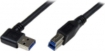 StarTech.com 1M USB 3 CABLE RIGHT ANGLE BK,
