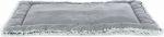 Trixie Harvey, mat, For a dog/Cat, black and white/szara, plush/velvet, 140 x 90 cm
