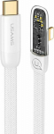 Kabel USB Usams USB-C - USB-C 1.2 m White (USA890)
