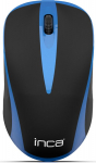 INCA Maus IWM-221RSMV 1000 DPI,Wireless,Nano-USB, Blau 10 m retail
