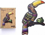 PuzzleOK Puzzle Wood eko 127 Tropical toucan A3