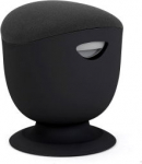 Up Up Seul ergonomic balance stool Black, D48 Black (Dark Grey) fabric