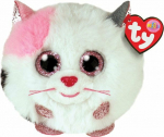Meteor Mascot TY Beanie Balls - White cat