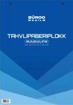 B&uuml;roomaailm Tahvlipaberiplokk ruuduline 60 x 85cm 50 lehte