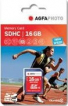 AgfaPhoto SDHC Card 16GB High Speed Class 10 UHS I U1 V10