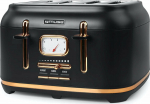 Muse Toaster TOASTER MS-131BC 1800W 4 SLOTS