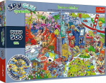 Trefl Puzzle Spy Guy Lost Items USA 500 element&oacute;w