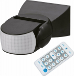 Maclean The motion sensor PIR Maclean, na podczerwień, z pilotem, max. 800W (light bulb), max. 1200W (LED), MCE241 B