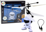 LeanToys Flying Astronaut Hand Controlled Drone Helicopter White
