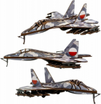 PuzzleOK MILITARY AIRCRAFT WOODEN PUZZLE MODEL 3D PUZZLE SET