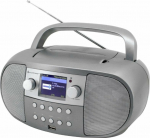 Tower Soundmaster Soundmaster SCD7600TI portable stereo system Analog and digital 4 W DAB+, FM Titanium Player mp3