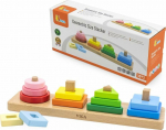 Viga Toys Wooden Geometric Sorter Puzzle