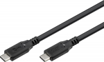 Wentronic Goobay USB-C Cable, USB4, 100 W, 40 Gbit/s, Power Delivery, 1.5 m | 74192