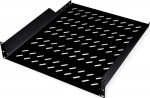 ROLINE Rack - Regal - Jet Black, RAL 9005 - 2U - 48.3 cm (19")