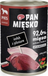 PAN MIĘSKO Pan Mięsko Karma wet for dogs Turkey with deer (adult) 400g
