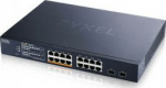 ZYXEL COMMUNICATIONS A/S ZYXEL XMG1915-18EP, 16-PORT 2.5GBE, 2 SFP+, 8 X POE++ 180W SMART SWITCH, HYBRID MODE, STANDALONE OR NEBULAFLEX CLOUD (5Y WARRANTY)