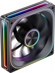 Jonsbo ZA-120 L&uuml;fter, Reverse Blade, PWM, ARGB - 120mm, schwarz