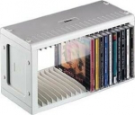 Hama P&Oacute;ŁKA NA 20 PŁYT CD SZARY