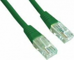 Gembird patch cord RJ45, kat. 5e, UTP, 0.5m, zielony (PP12-0.5M/G)