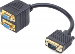 GEMBIRD Adapter VGA(M)->2xVGA(F) 20cm