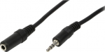 Cable LogiLink Jack 3.5mm - Jack 3.5mm 10m czarny (CA1056)