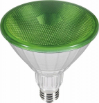 SEGULA LED Reflector PAR38 gr&uuml;n E27 18W