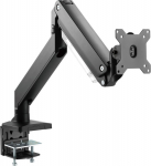 Digitus Ramię single desk with clamp, 1xLCD, max. 35", max. load 15kg, with a gas spring