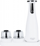 Adler | Electric Salt and pepper grinder | AD 4449w | Housing material ABS plastic | 7 W | Lithium | Matte White
