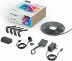 Tape LED Nanoleaf Nanoleaf 4D TV Screen Mirror Lightstrips Starter Kit - system intelligent screen backlight TV do 65'' (camera, 4m tapes LED)