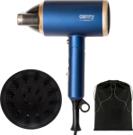 Camry Premium Camry | Hair Dryer | CR 2268 | 1800 W | Number of temperature settings 2 | Ionic function | Diffuser nozzle | Blue/Gold