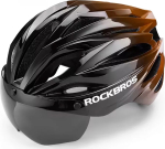 Rockbros z fast, detachable glasses with protection UV, unisex - black-brown
