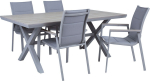 Garden furniture set CORINNA table and 4 chairs