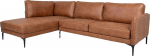 Corner sofa SOFIA LC, brown