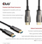 Club3D HDMI cable A -> A 2.1 aktiv opt. 8K60Hz UHD 30 Meter retail