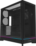Montech HS01 PC-Geh&auml;use, Midi Tower, ATX, aRGB, Tempered Glass - schwarz
