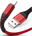 Kabel USB USB-A - USB-C 2 m Czerwony (27971)