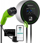 Qoltec Charging station EV 2w1 Typ2 | 22kW | Wi-Fi | LCD | 3fazy | Wallbox | Smart life app | RFID | 5m
