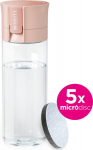 Brita Vital Filter Bottle Pastel Peach + 5 drives