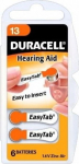 Duracell A13/DA13/ZL13 | Zinc air cells | 6 pc(s)