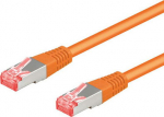 Wentronic Goobay CAT 6 S/FTP CU 0.25m Orange