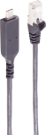 ShiverPeaks USB-C LAN Adapter cable 1G USB Typ C Stecker auf RJ45 PVC schwarz - Digital/Daten - Netzwerk