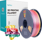 Sunlu PLA+ Silk Filament 1kg Rainbow 01