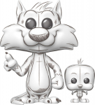 Funko Pop! Animation: Looney Tunes - Sylvester & Tweety​ #2013 Vinyl Figures