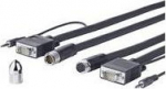 Vivolink Pro VGA + Audio Cross Wall 10M,