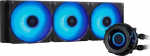 Chieftec CLC-360-VRM-RGB computer cooling system Computer case All-in-one liquid cooler 12 cm Black