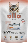 OLLO Cat No. 7 Salmon and shrimp - wet cat food - 85g