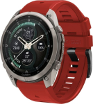 Tech-Protect kellarihm Silicone Garmin fenix 47mm, crimson red