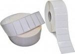 Zebra PolyE 3100T Gloss - polyethylene (PE) - shiny - Permanent acrylic adhesive - wei&szlig; - 102 x 76 mm 9600 Etikett(en) (12 Rolle(n)