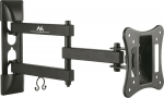 Maclean Handle to a TV or monitor 13-27" 15 kg universal MC-719 czarny max vesa 100x100